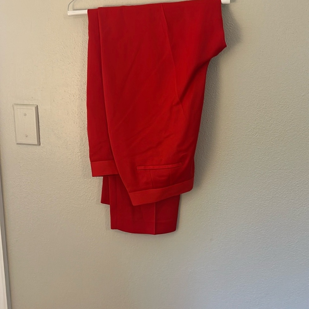 Preston & York Red Pantsuit